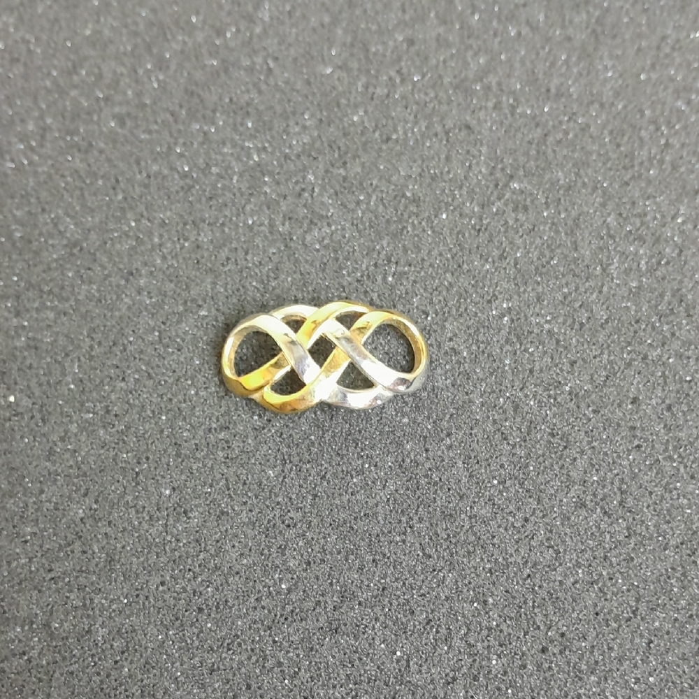 Lia Sophia Gold and Silver Twisted Pendant